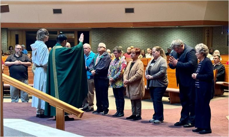 Extraordinary Ministers of Holy Communion During Initiation