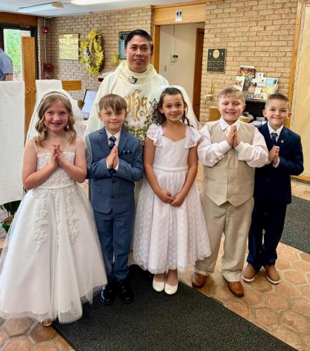 First Holy Communion May 4, 2025